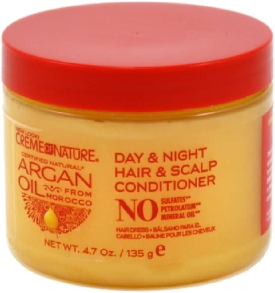 Creme Of Nature Argan Oil Dry & night Hair & Scalp Conditioner 135g
