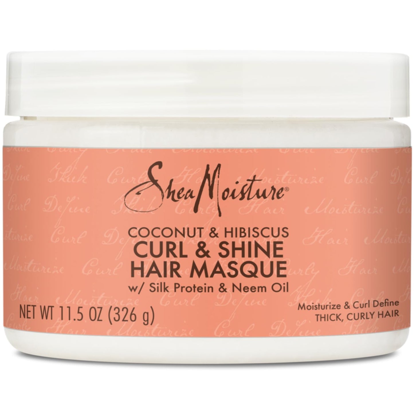 SHEA MOISTURE Hibiscus Shine Hair Mask 326g