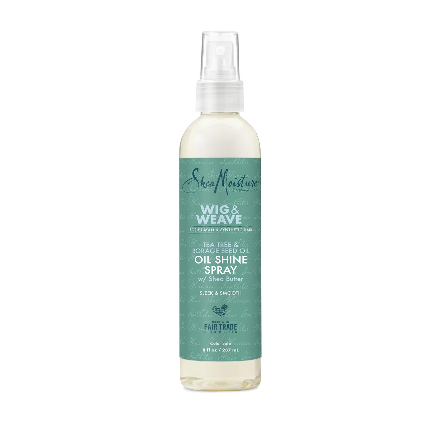 SheaMoisture WIG & WEAVE TEA TREE & BORAGE SEED OIL OIL SHINE SPRAY