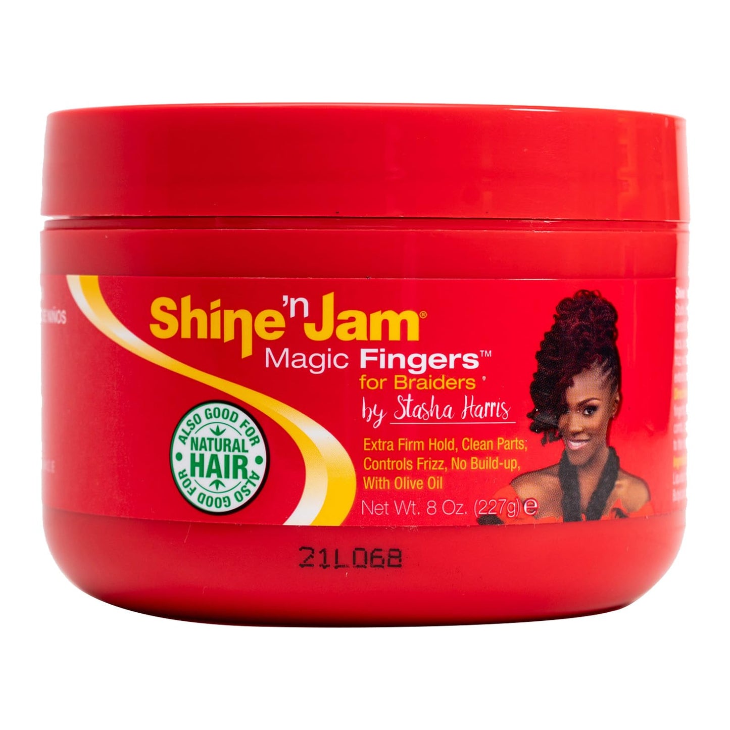 Shine N Jam Magic Fingers For Braiders Extra Firm Hold 8 Oz