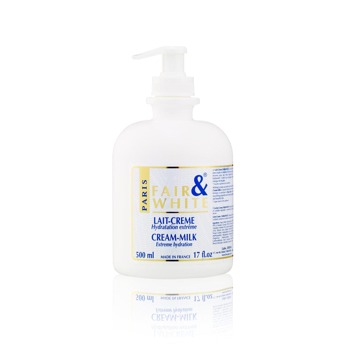 Fair & White Cream Milk Extreme hydration-Original 500ml