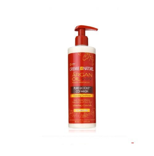 Argan Oil Pure Licious Co Wash Cleansing Conditioner