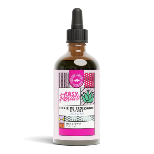 Easy Pouss | Hair Growth Elixir | Stops Hair Loss & Facilitates Hair Regrowth | Strengthens Hair