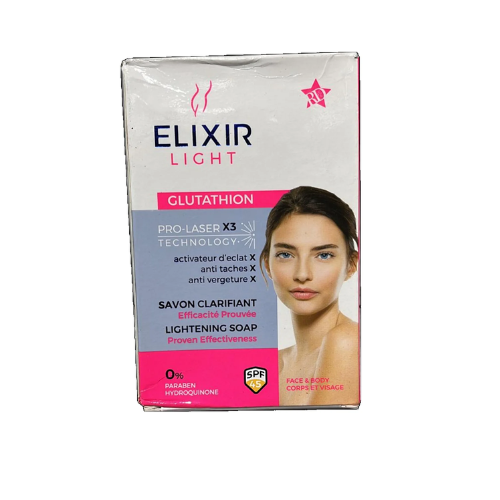 Elixir light - glutathione clarifying soap
