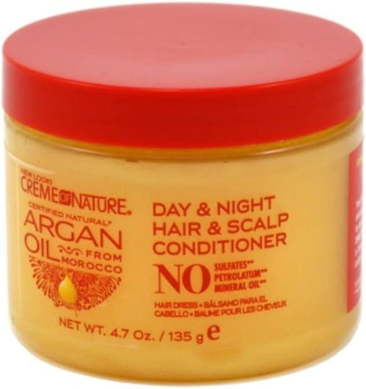Creme Of Nature Argan Oil Dry & night Hair & Scalp Conditioner 135g