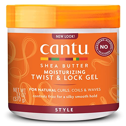 Cantu Shea Butter For Natural Hair Moisturizing Twist & Lock Gel, 370g