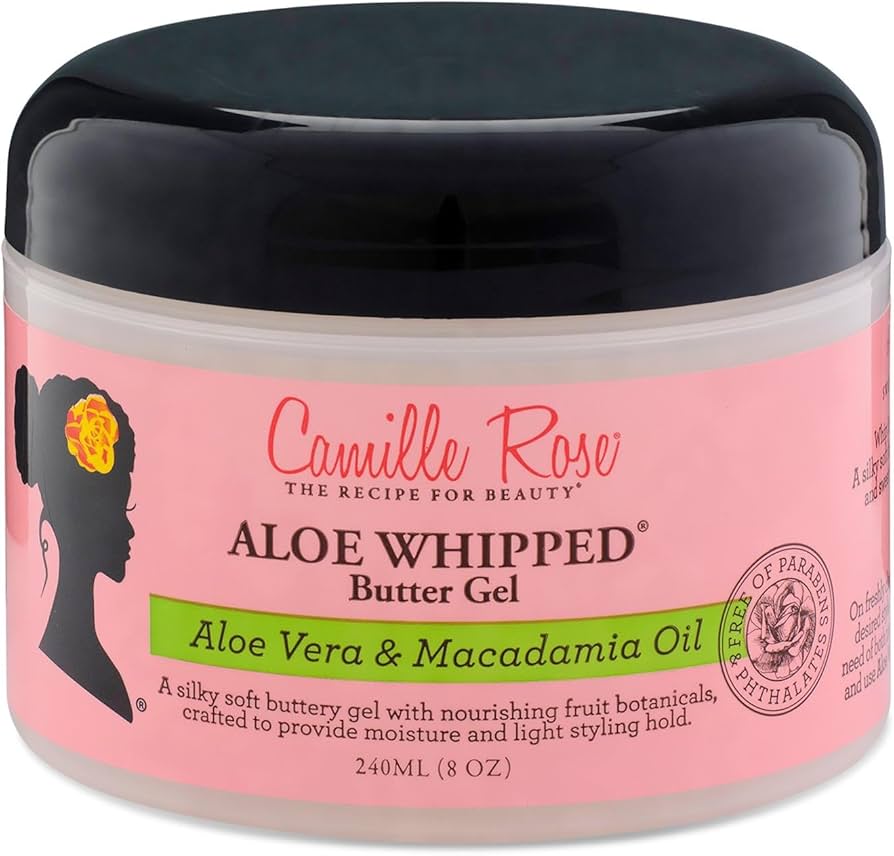 Camille Rose Aloe Whipped Butter Hair Styling Gel, All Curl Types