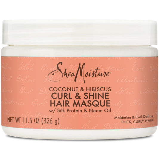 SHEA MOISTURE Hibiscus Shine Hair Mask 326g