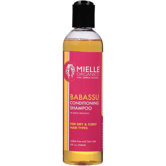 Mielle Babassu Conditioning Sulfate-Free Shampoo 240ml, Yellow