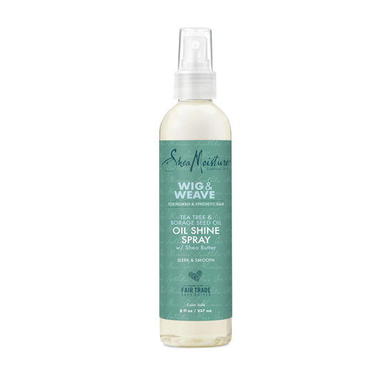 SheaMoisture WIG & WEAVE TEA TREE & BORAGE SEED OIL OIL SHINE SPRAY
