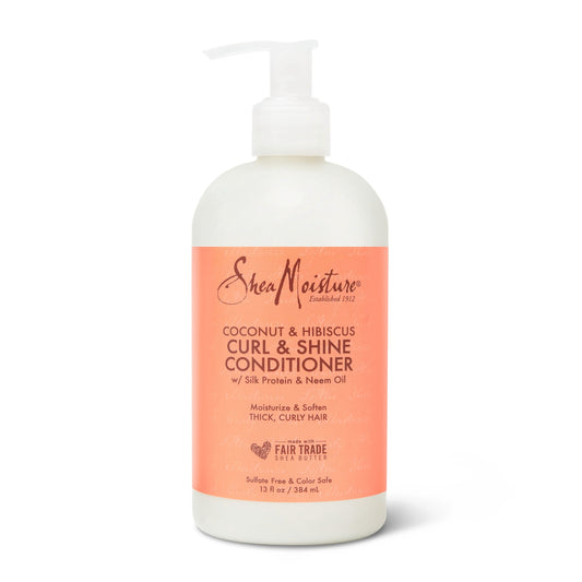 Shea Moisture Curl Shine Silicone Free Conditioner for Curly Hair, 13 Oz