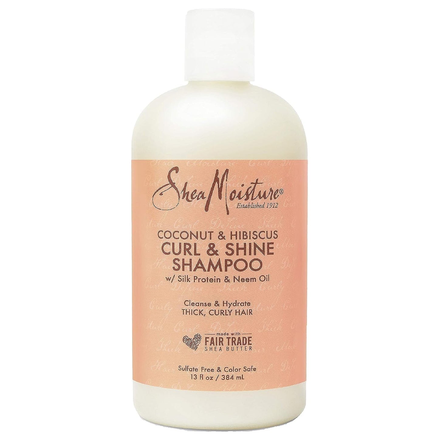 Shea Moisture Coconut and Hibiscus Curl/Shine Shampoo 384 ml