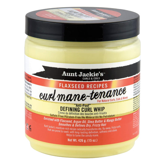Aunt Jackies 426 g Flaxseed Mane Tenance Defining Curl Whip