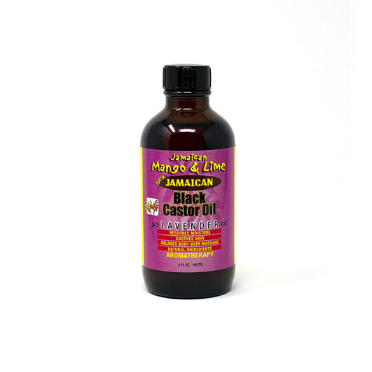 Jamaican Mango & Lime | Black Castor Oil lavender 118ml