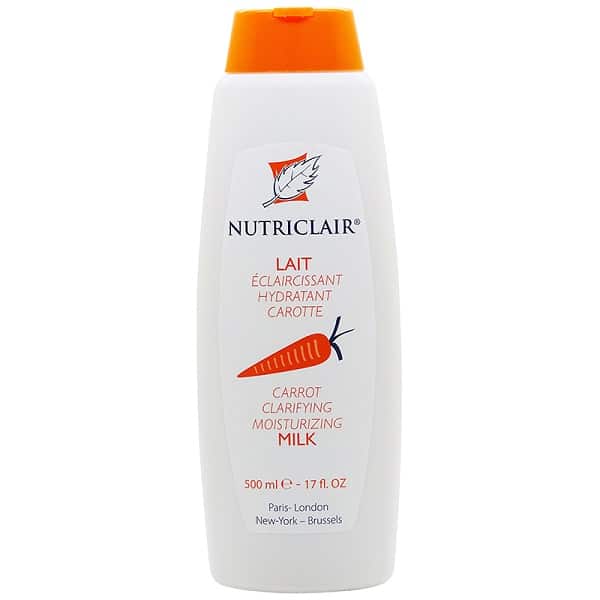 NUTRICLAIR Lait Éclaircissant Hydratant CAROTTE 500ml