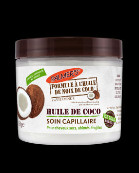 PALMER'S Huile de coco soin capillaire cheveux secs abîmés fragiles 150g