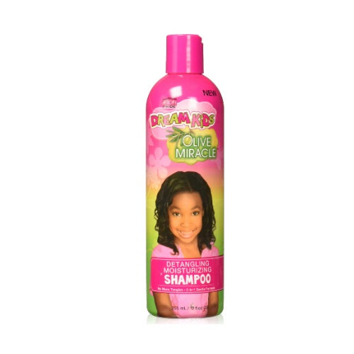 African Pride Dream Kids Olive Miracle Detangling Moisturizing Shampoo 355 ml
