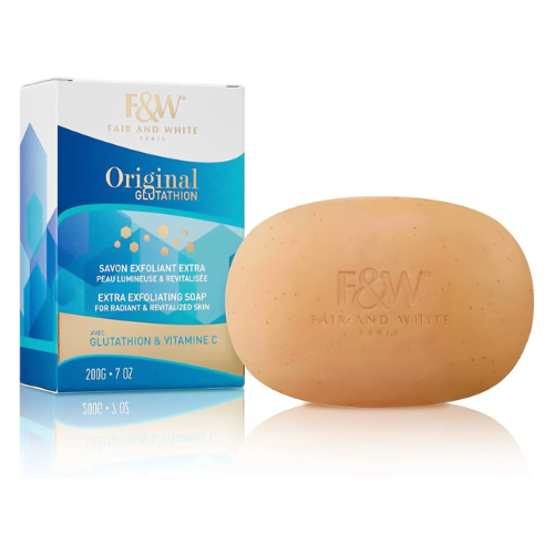 FAIR & WHITE Glutathione Exfoliating Soap 7 oz