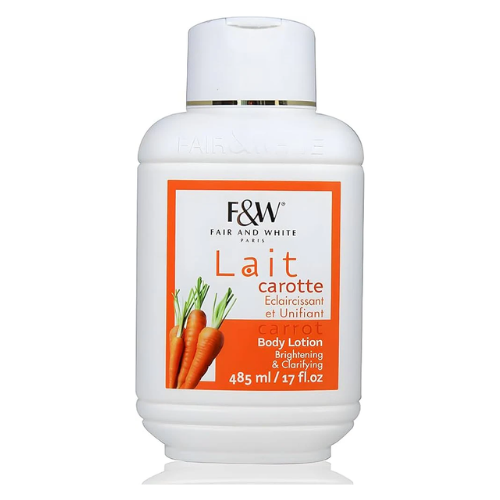 FAIR & WHITE Original Carrot Moisturizing Body Lotion - 485ml