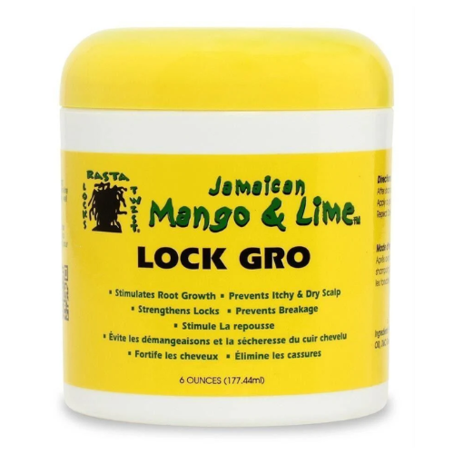 Jamaican Mango and Lime Lock Gro stimulates root growth prevents itchy scalp 6oz