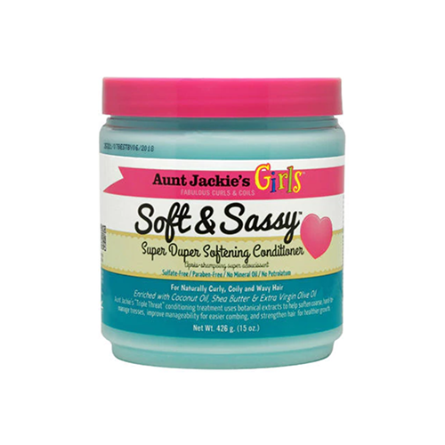 Aunt Jackie's Girls Soft and Sassy Super Duper Softening Conditioner 15oz