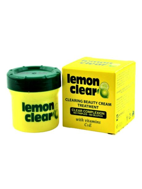 Lemon Clear Clearing Beauty Cream Treatment with Vitamins C & E. 30ml