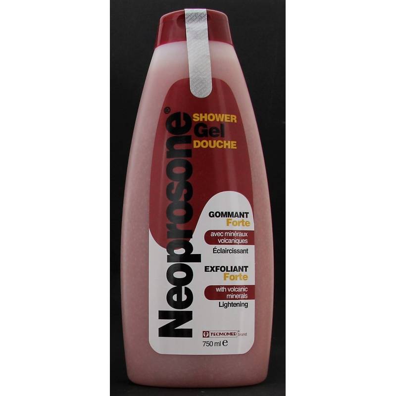 Neoprosone exfoliating and lightening shower gel 750ml