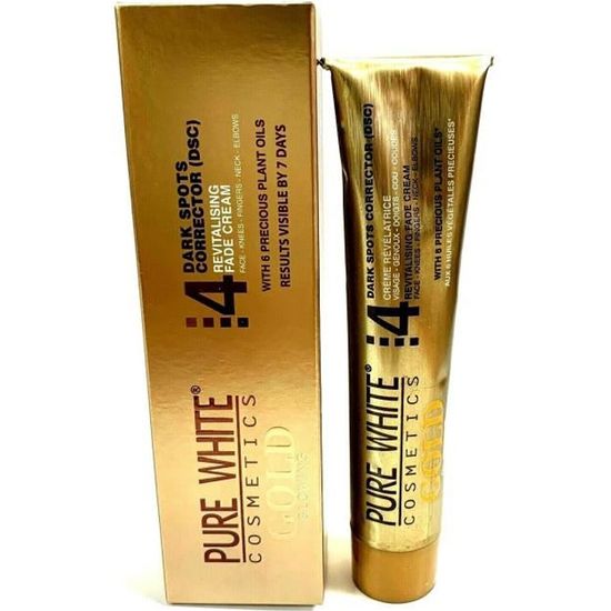 PURE WHITE GOLD GLOWING 4 Correcteur de Taches crème révélatrice 40 g